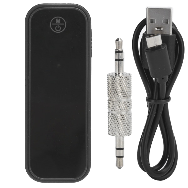 Auton Bluetooth 5.0 -vastaanotinlähetin 2-in-1 Mini langaton äänisovitin 3,5 mm Aux