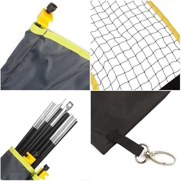 Sportartiklar Set, Rostbeständig Metallram, Portabel Bärväska För Strand, Trädgårdsnöje, Stark Stabilitet, Hållbart Material