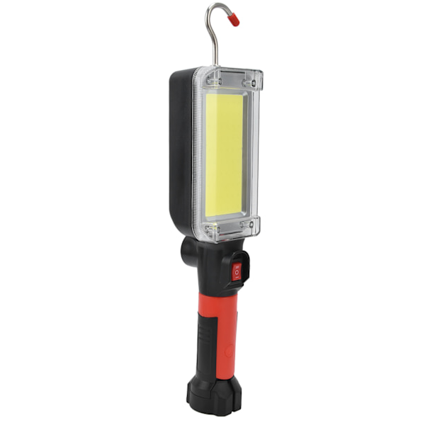 20W LED Bärbar Arbetslampa Uppladdningsbar Magnetisk Arbetslampa med Hacke för Camping Utomhus Reparation