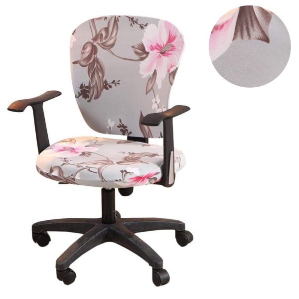 Datorstolskåpa i polyester, universell stretchbar