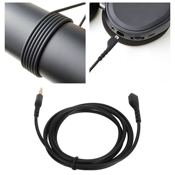 Headset lydkabel erstatning kompatibel med SteelSeries Arctis 3 Arctis 5 Arctis 7 Arctis Pro Arctis Prime 4.9ft