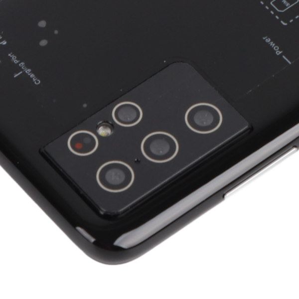 S21+ Uitra 5,72 tommer HD-skærm smartphone 512 MB + 4 GB til Android 4.4.2 Dual Cards Dual Standby Ultra tynd mobiltelefon (sort)
