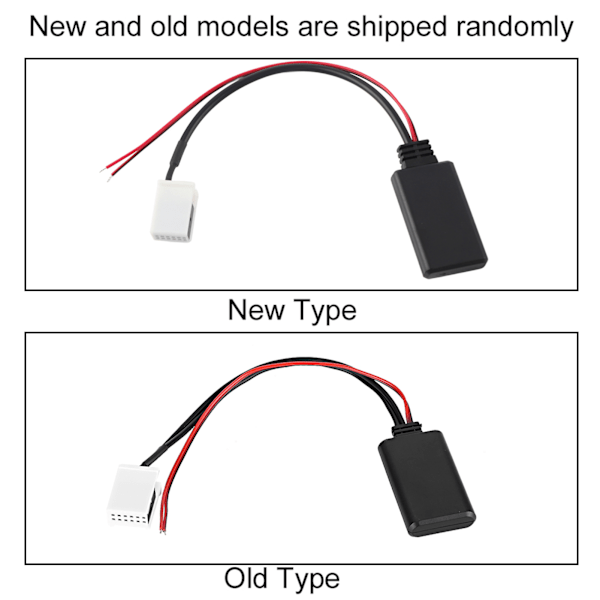 12V 12-nastainen auton Bluetooth AUX -sovitin sopii MCD RNS 510 RCD 200 210 300 310 500 510