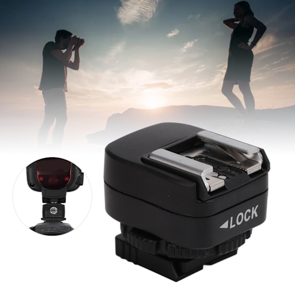 TF‑334 Blixtskoadapter med extra PC-synkroniseringsanslutningsport för A73-kamerablixt Speedlite