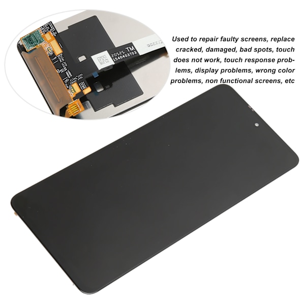 Näyttöruudun digitointiyksikön kokoonpano Puhelimen LCD-näytön vaihtopaketti Xiaomi Poco X3 X3Pro X3NFC -puhelimeen