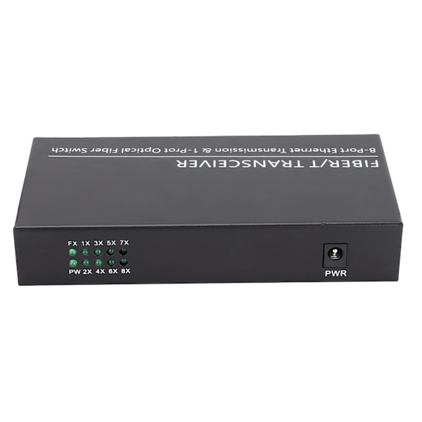 Ethernet Media Converter Dubbelt Gränssnitt RJ45 10 / 100 / 1000M SC3KM Singlemode Enkel Fiber
