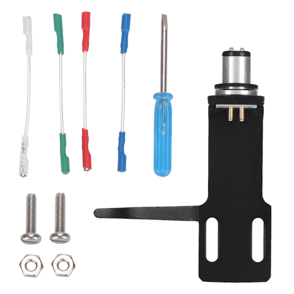 Pladespiller Pickup Headshell High-End Phono Pickup Headshell Pladespiller Kit Sort