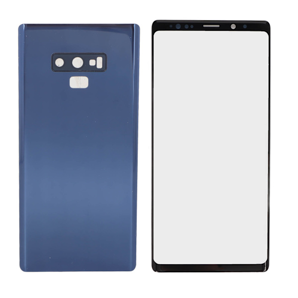 Puhelimen lasinen näyttö ja takaoven puhelimen näyttö ja takapaneelin korjaussarja Galaxy Note 9:lle