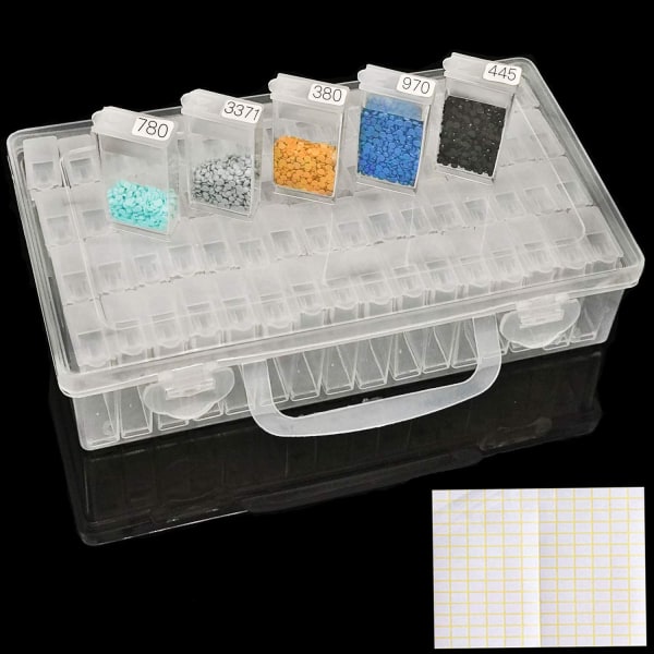 Oppbevaringsboks for diamantmaling