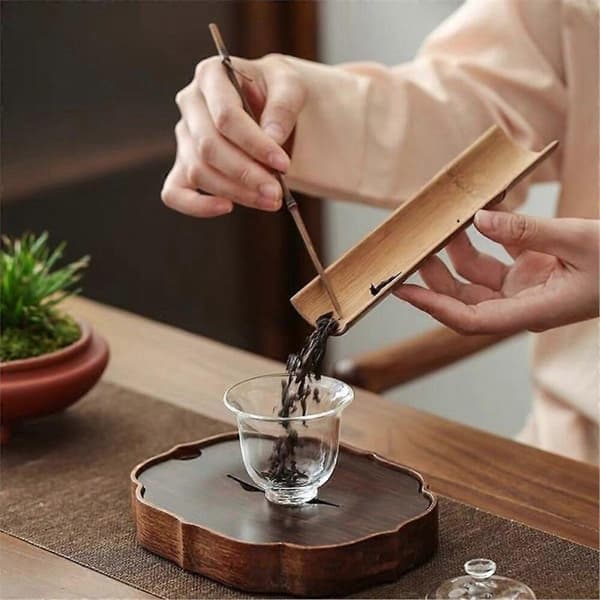 Glas Tekopp Transparent Te Lock Skål