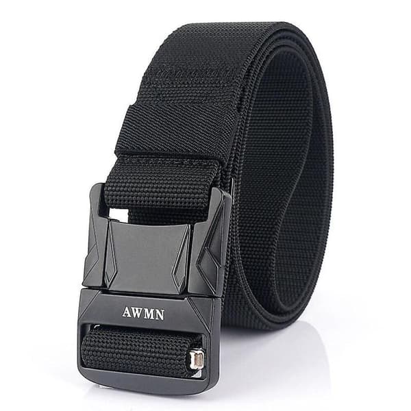 GETIT Herr Casual All-matching Byxbälte Utomhustaktik Nylon Midjeband Elastiskt Elastiskt Tygbälte