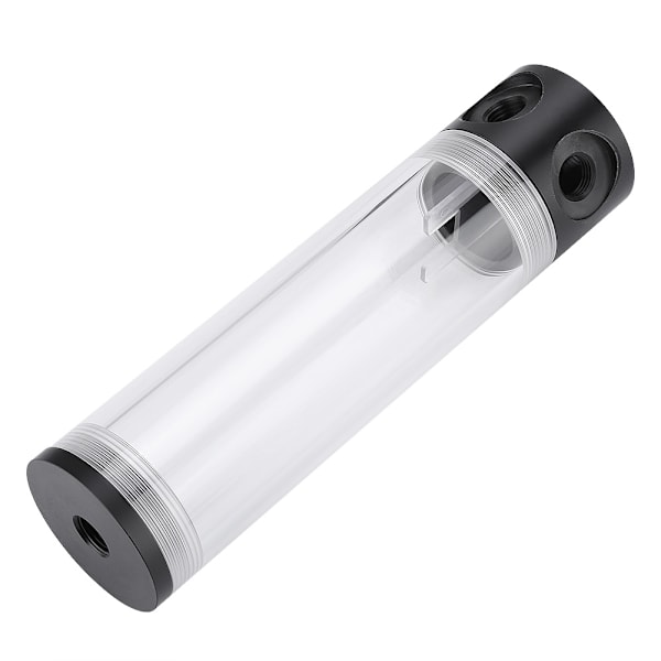 50 mm halkaisijaltaan G1/4 kierteellä DIY erittäin pitkä sylinterimäinen vesijäähdytyssäiliö tietokoneen jäähdytykseen 190 mm