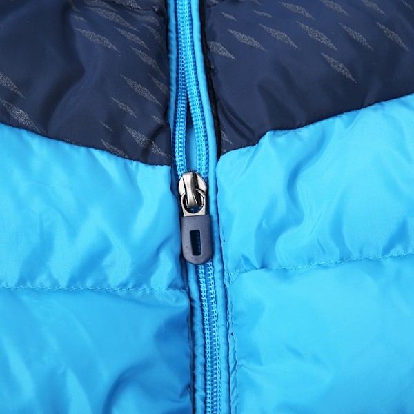 Infraröd Uppvärmd Väst Jacka Kappa med Huva Herr Vinterkläder Outfit 3 Temperaturinställningar Smart Justerbar Blå M