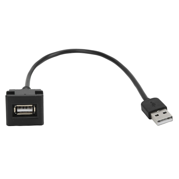 Biltråd USB-uttag förlängning hane till hona Multipel skydd 12V-30V ingångsersättning för Camry Prius