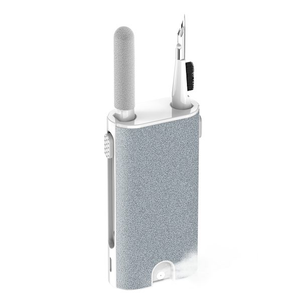 Elektronisk rengøringssæt bærbar multifunktionel rengøringsværktøj til pc-skærm, hovedtelefoner, mobiltelefoner, bærbar computer, Bluetooth-hovedtelefoner