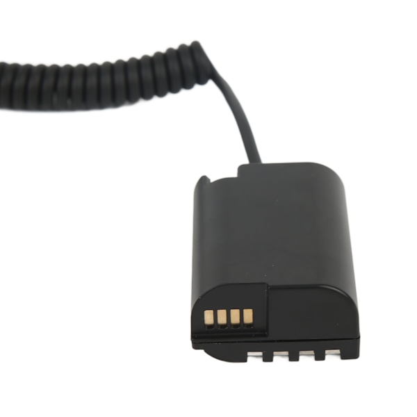 D Tap til DMW DCC17 Dummy Batteri Spiral Kabel DMW BLK22 Batteri Adapter for Lumix S5 S5K S5GK GH5II GH6 G9 Digitalkamera