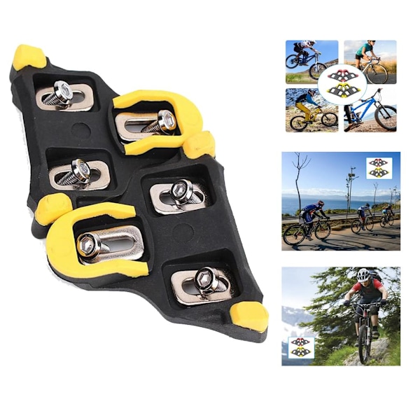 Cykelskor, Shimano Spd-Sl Kompatibla, 6 Graders Flyt För Optimal Åkkomfort, Kraftiga Termoplastskor Med
