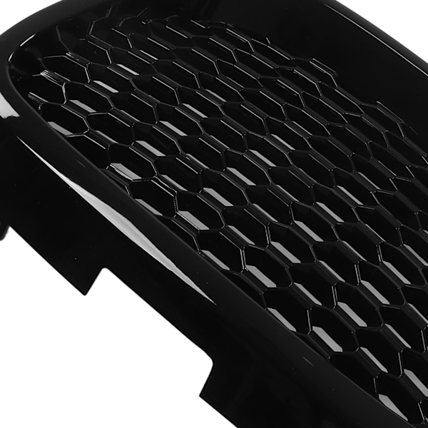 Frontgrill 1133007 Blank Svart Värmebeständig Stötfångarnät Grillersättning för Seat Leon Altea Toledo