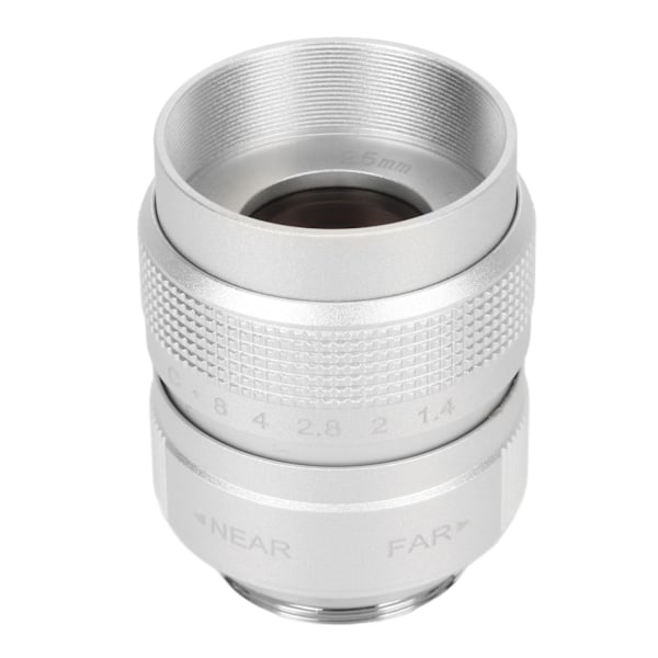 25mm F1.4 CCTV-objektiv, tydlig och effektiv ljusledning, C-fäste kamerobjektiv för bar, butik, parkering, hus, lager