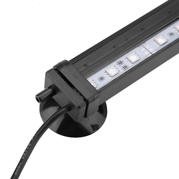 Fiske Tank Boble Lys Undervands LED Lys med Fjernbetjening Akvarium Lys Kit 46cm EU Stik