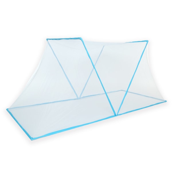 Foldable Mosquito Net Polyester Fiber Mosquito Netting Canopy Free Installation for Bedroom Use