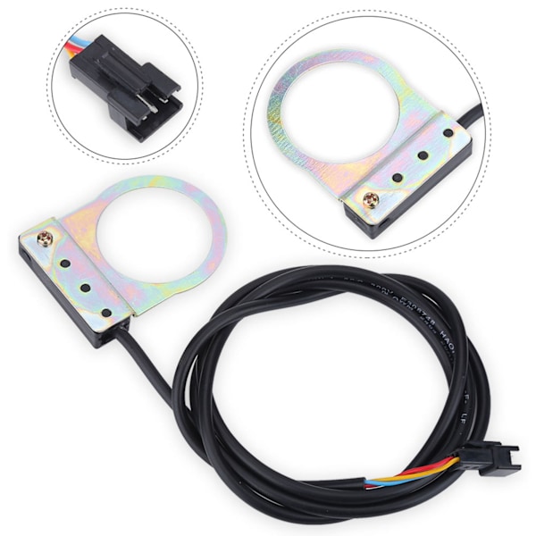 Elektrisk cykelpedal 12 magneter E-cykel PAS-system assistent sensor hastighetssensor