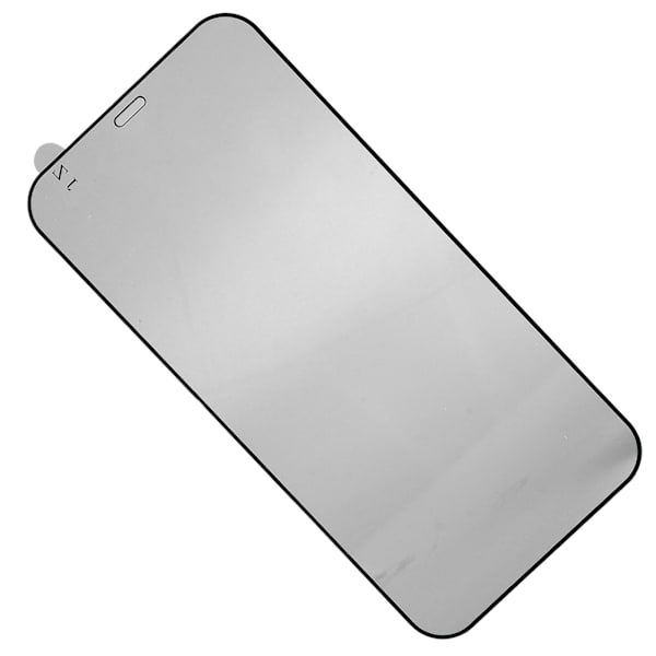 Hærdet glas skærmbeskytter til iPhone 12/12 Pro - Fuld skærm - Høj definition - Sort