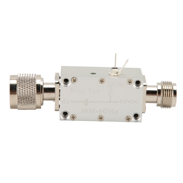 RF Bredbåndsforsterker 10MHz‑6GHz DC50V Aluminium Legering RF DC-Blokker RF Bredbåndsforsterker