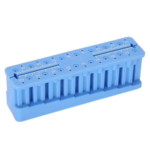 Dental Mätning Autoklaverbar Endodontisk Block Filer Instrument Linjal Utrustning