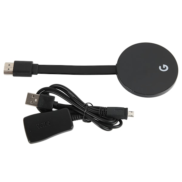 Trådløs skjermadapter Skjermspeiling HD 1080P 2.4G WiFi-skjermmottaker for TV-projektor Bilmonitor