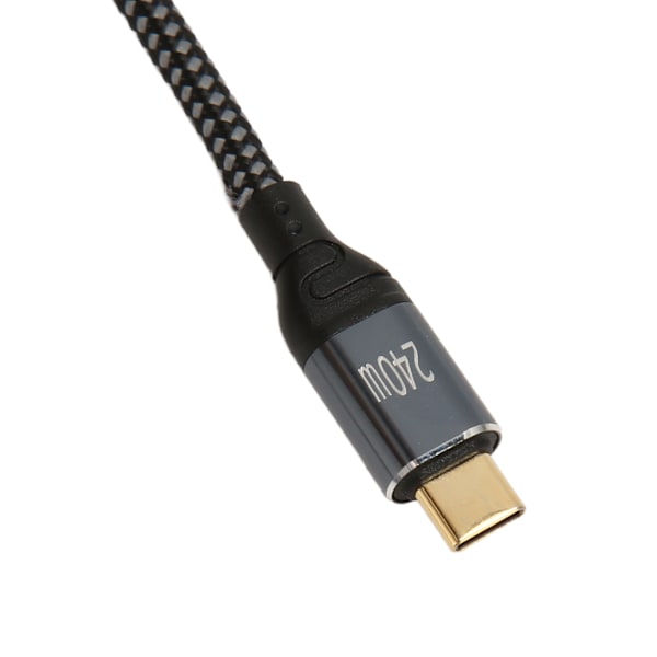 USB C till USB C-kabel PD3.1 240W Snabbladdning 6,6ft 480Mbps E Mark2.0 Chip Universell Hane till Hane USB C Förlängningskabel