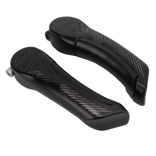 Styrändar för Mountainbike, Lättviktig Ergonomisk Design, Höghållfast Aluminiumlegering, Slät Yta, Multi-Vinkeljustering för Universal 22mm