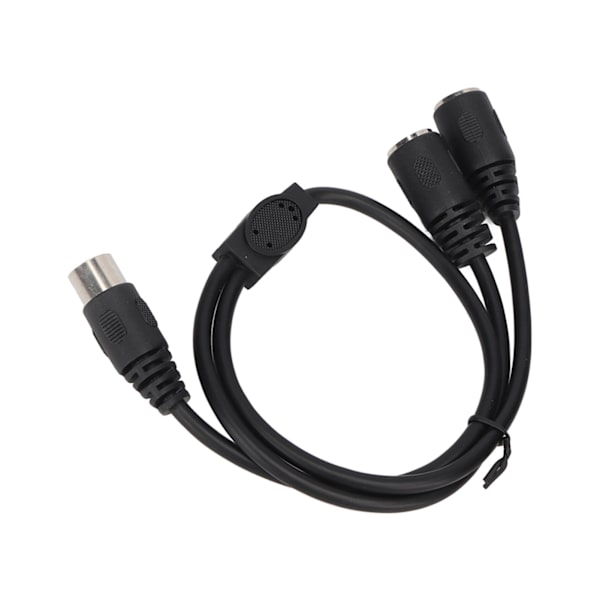 DIN 5-polet Han til 2 DIN 5-polet Hun Kabel Høj Præcision DIN 5-polet Splitter Adapter Kabel 1.6ft