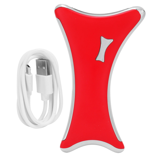 LED elektrisk Gua Sha-brett USB vibrasjonsvarme skraping massasje