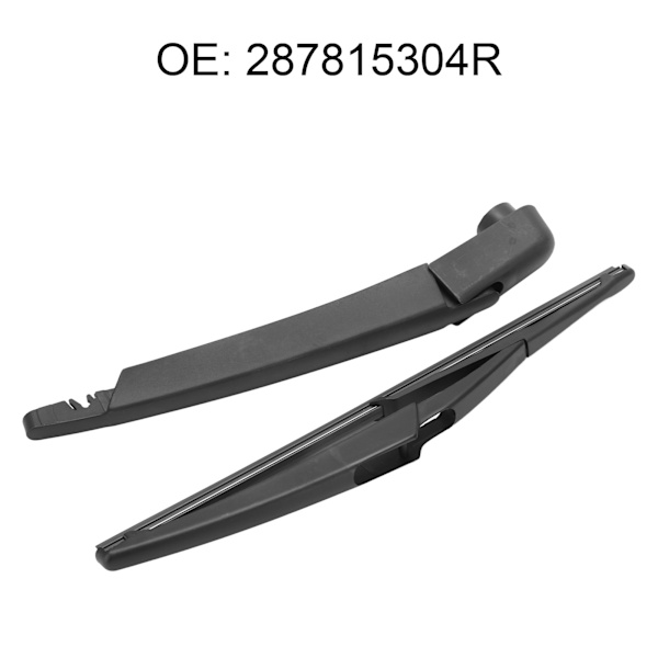 Bakre torkarbladssats för bil 287815304R Svart ersättning för DACIA SANDERO 2005‑2015