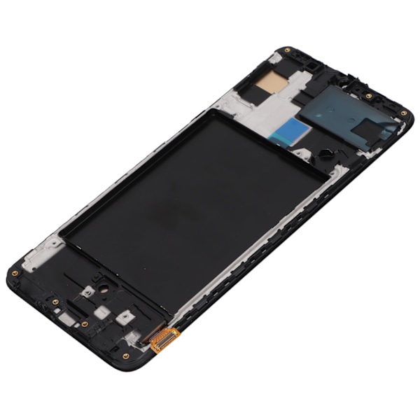 LCD-skjerm Digitizer-enhet med fingeravtrykksensor for Galaxy A70-serie skjermenhet