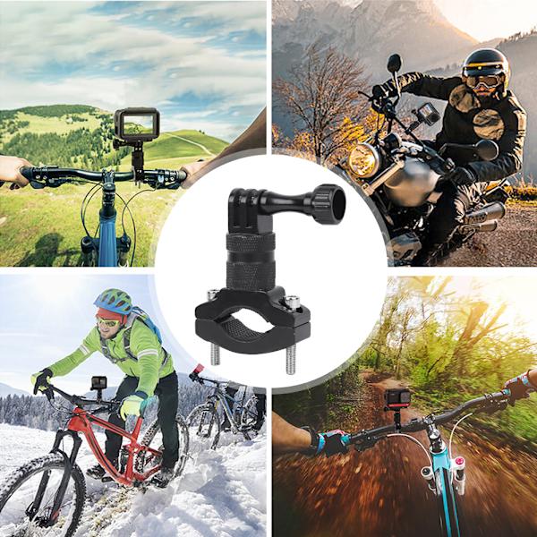 360 graders roterande cykelmotorcykelstyrstångs klämma fäste för Osmo Action-kamera