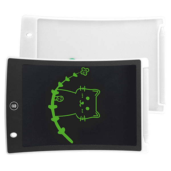 8,5-tums LCD-skärm Handskrift E-Writing Board Writing Business Drawing Tablet Memo White