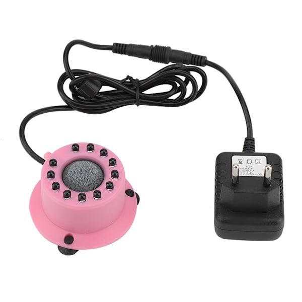 100-240V EU-stik Underwater LED-luftboblelys Farverig fisk T