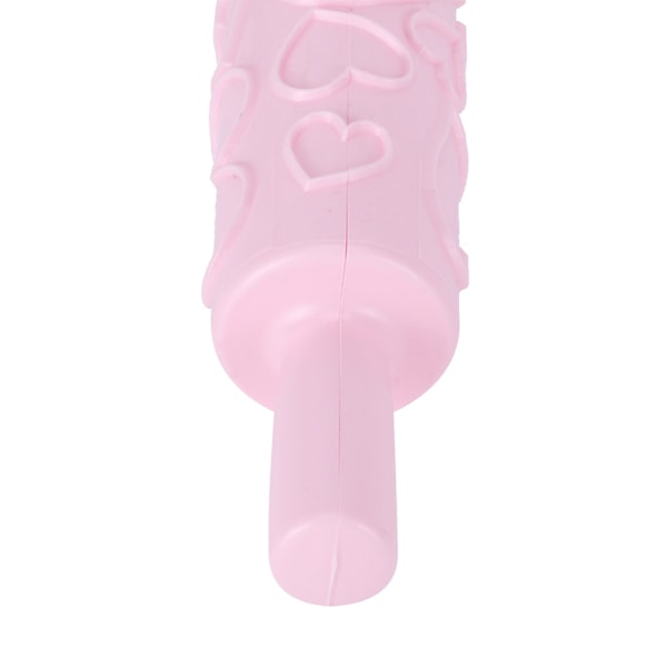 Fondant kavel plast präglad rulle för kakor kex bakverk tårtdekoration (hjärtform )