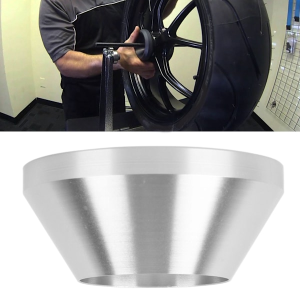Manuell däckbytare centreringskon Billet aluminiumhjulbalanseringshållare för 1,67 tum diameter mittstolpe bil lastbil
