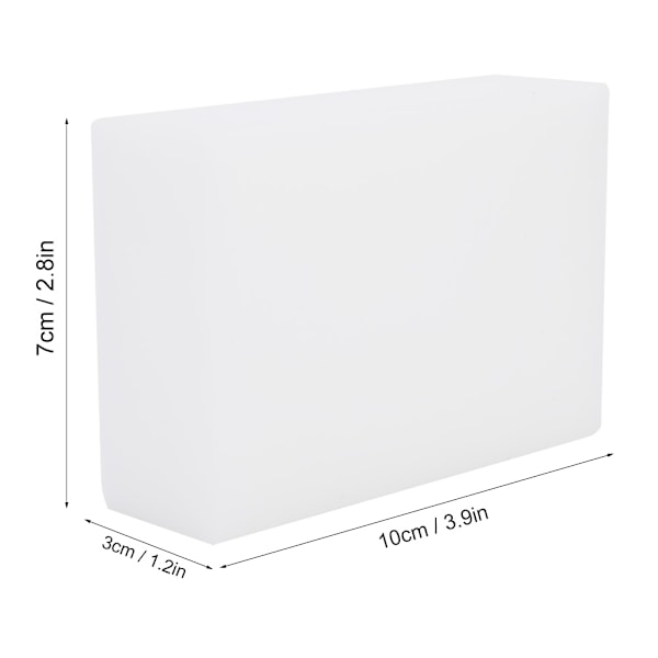 Hushållskök Rengöringssvamp Torkverktyg för Disk Kran Skor Envisa Fläckar Borttagning 3x7x10cm 20st