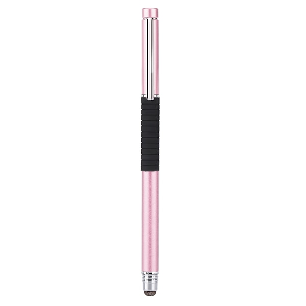2-i-1 pekskärmsskala stylus kapacitiv penna för iPhone iPad Samsung  Rose Gold