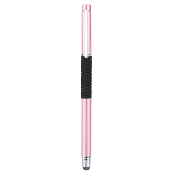 2-in-1 Touch Screen Scale Stylus Capacitor Pen For iPhone iPad Samsung  Rose Gold