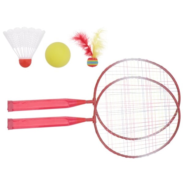Badmintonracketar för inomhus- och utomhussporter, aluminiumram och stålracketar för A-klassfåglar och lättkontrollerat spel