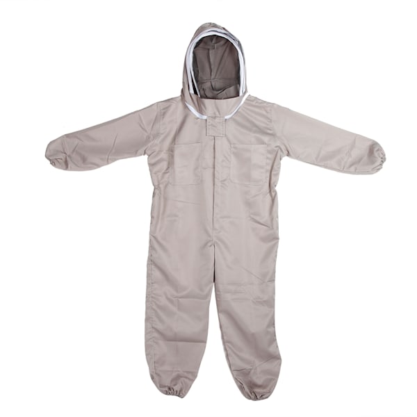 Guardian of Bees: Professionell Biodlaroverall, Elastisk Säker Passform, Andningsbart Polycottonmaterial, Säkerställer Säkerhet och Komfort för Alla Biälskare