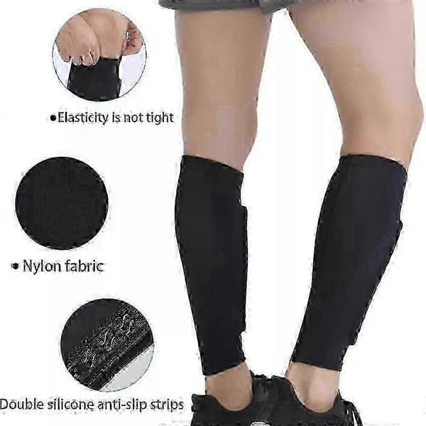Shin Defender Kidsshindefender kompresjonshylse med bikakeputer Tw-lh1