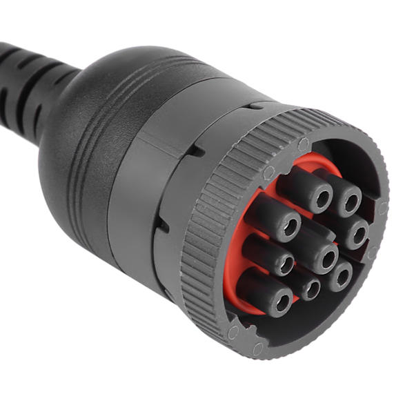 Truck Diagnose Interface Hun 16 Pin OBD2 9 Pin Adapter Kabel til Automotive Diagnostic Tool