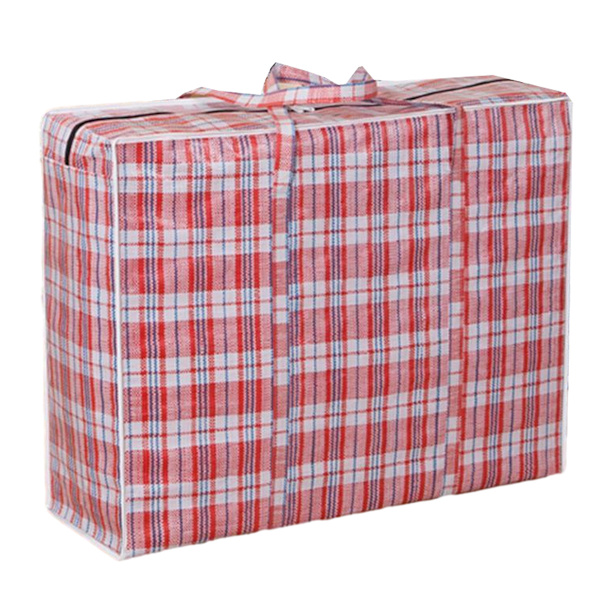 1 stk. 50*50*12cm Rød blå sort (farve tilfældig) Shopping snakeskin klud opbevaringsbeholder, dyne opbevaringspose