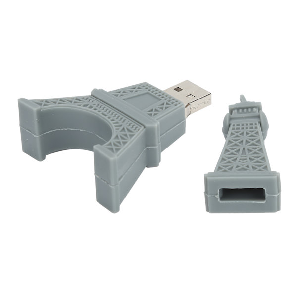Unik form USB-minne med silikon, bärbar dataöverföring USB-stick för PC och bärbar dator